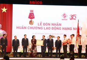 Kỷ niệm 35 năm thành lập SAVICO và đón nhận huy chương lao động hạng nhất