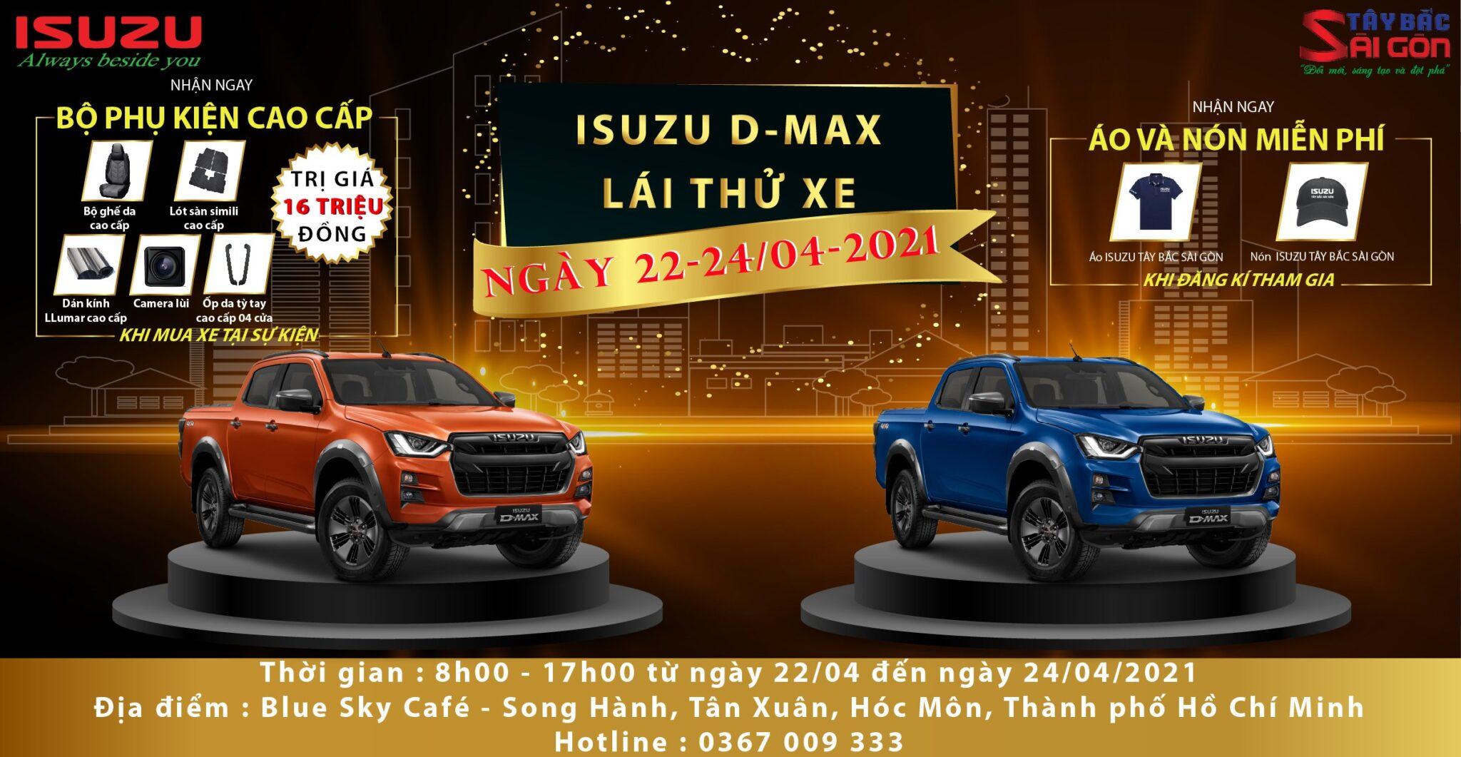 LÁI D-MAX NGAY _NHẬN QUÀ LIỀN TAY