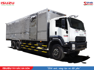 Xe Tải Isuzu FVM34TE4 14.8 Tấn Thùng Kín