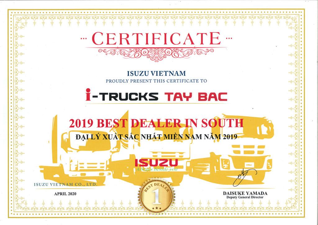 Isuzu Tây Bắc Sài Gòn - Đại lý xuất sắc nhất miền Nam 2019