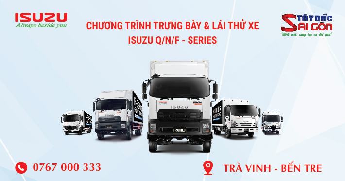 Trung bày & Lái thử tại trà Vinh và Bến Tre