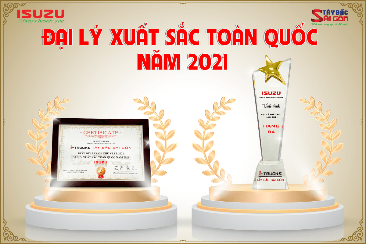 Đại lý Isuzu xuất sẵc toàn 2021