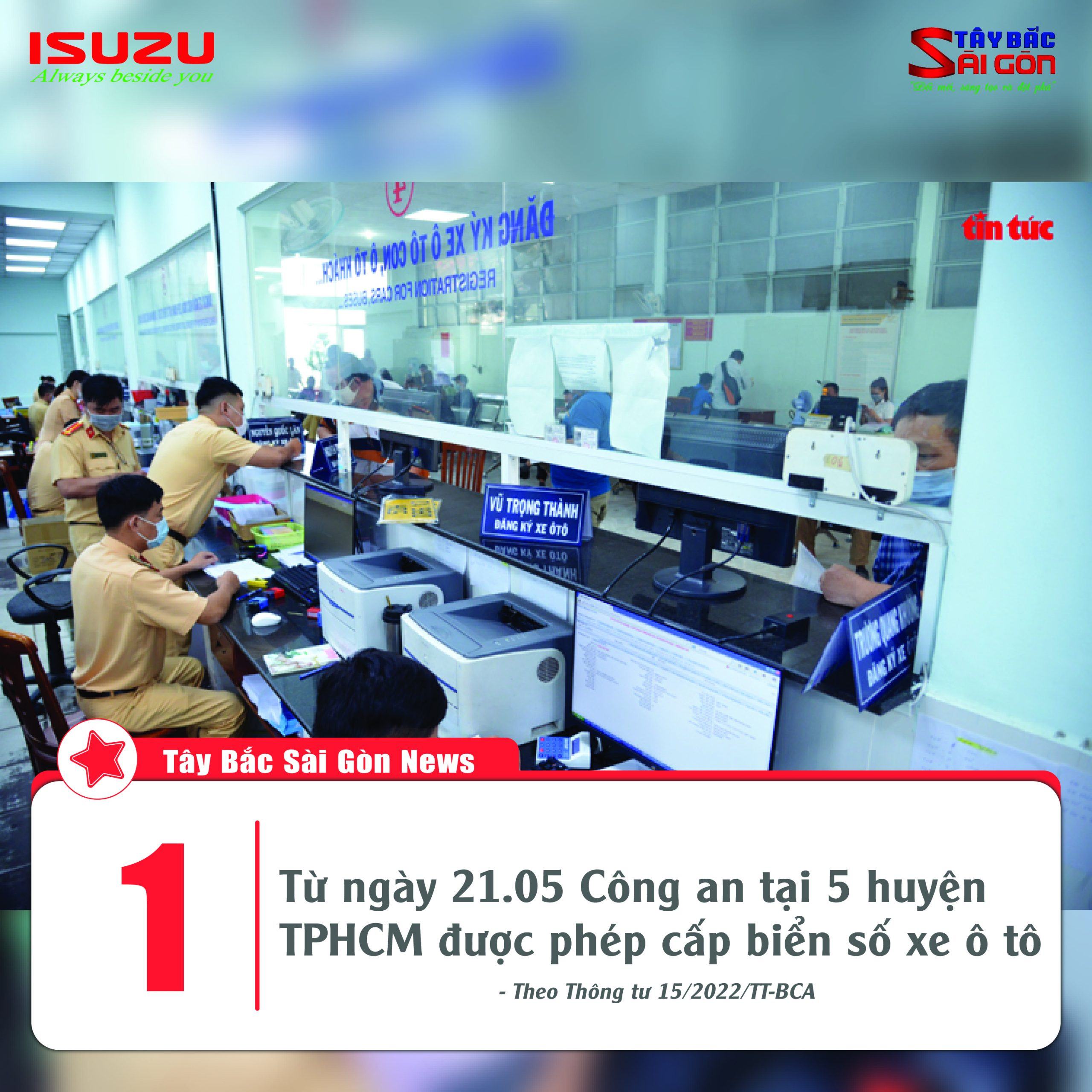 Đăng kí xe tại huyện/xã