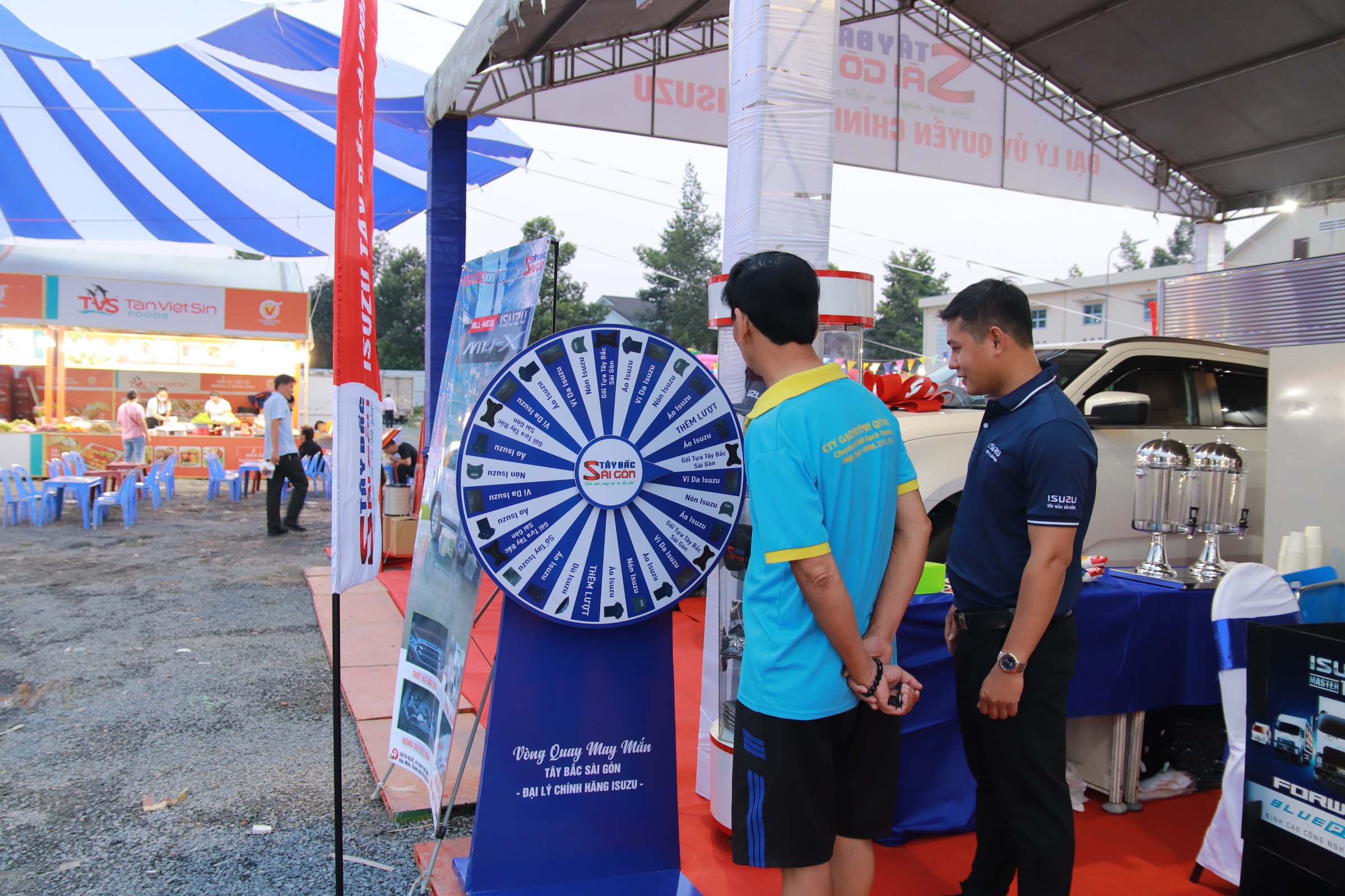 Vòng quay may mắn tại sự kiện