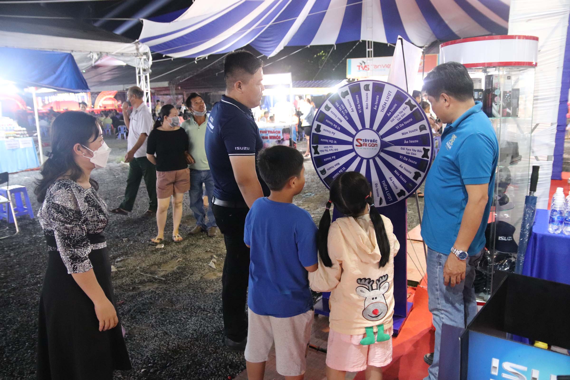 Vòng quay may mắn tại sự kiện