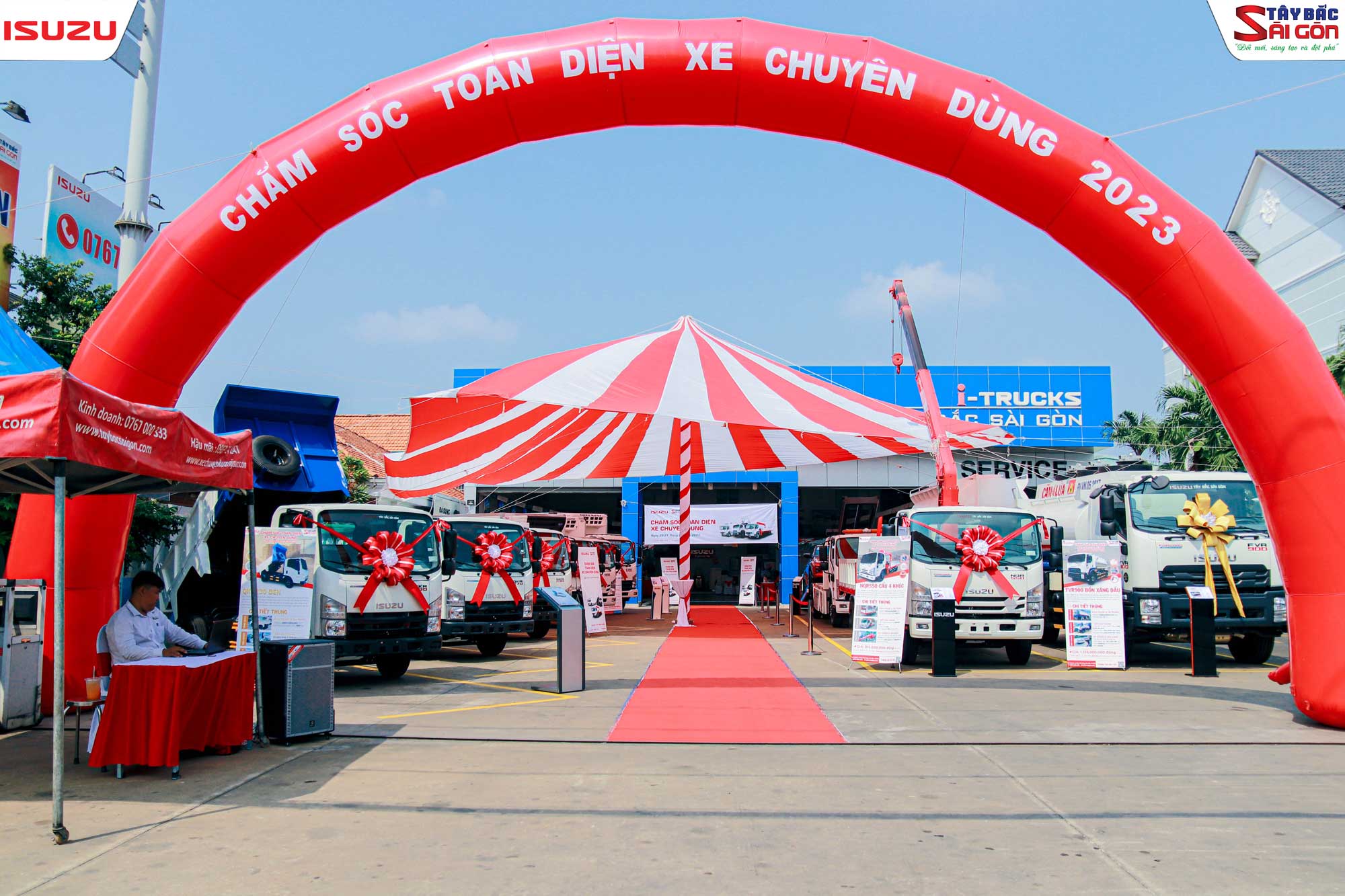 Sự kiện Chăm sóc xe chuyên dùng Isuzu 2023