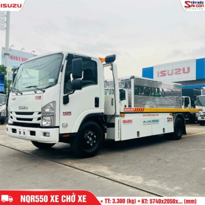 Xe tải ISUZU NQR550 xe chở xe