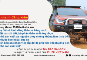 Một số điểm trong dự thảo được Cục Đăng kiểm nới, cho phép bổ sung đáng chú ý mà trước đây “gặp khó” mỗi lần đăng kiểm.