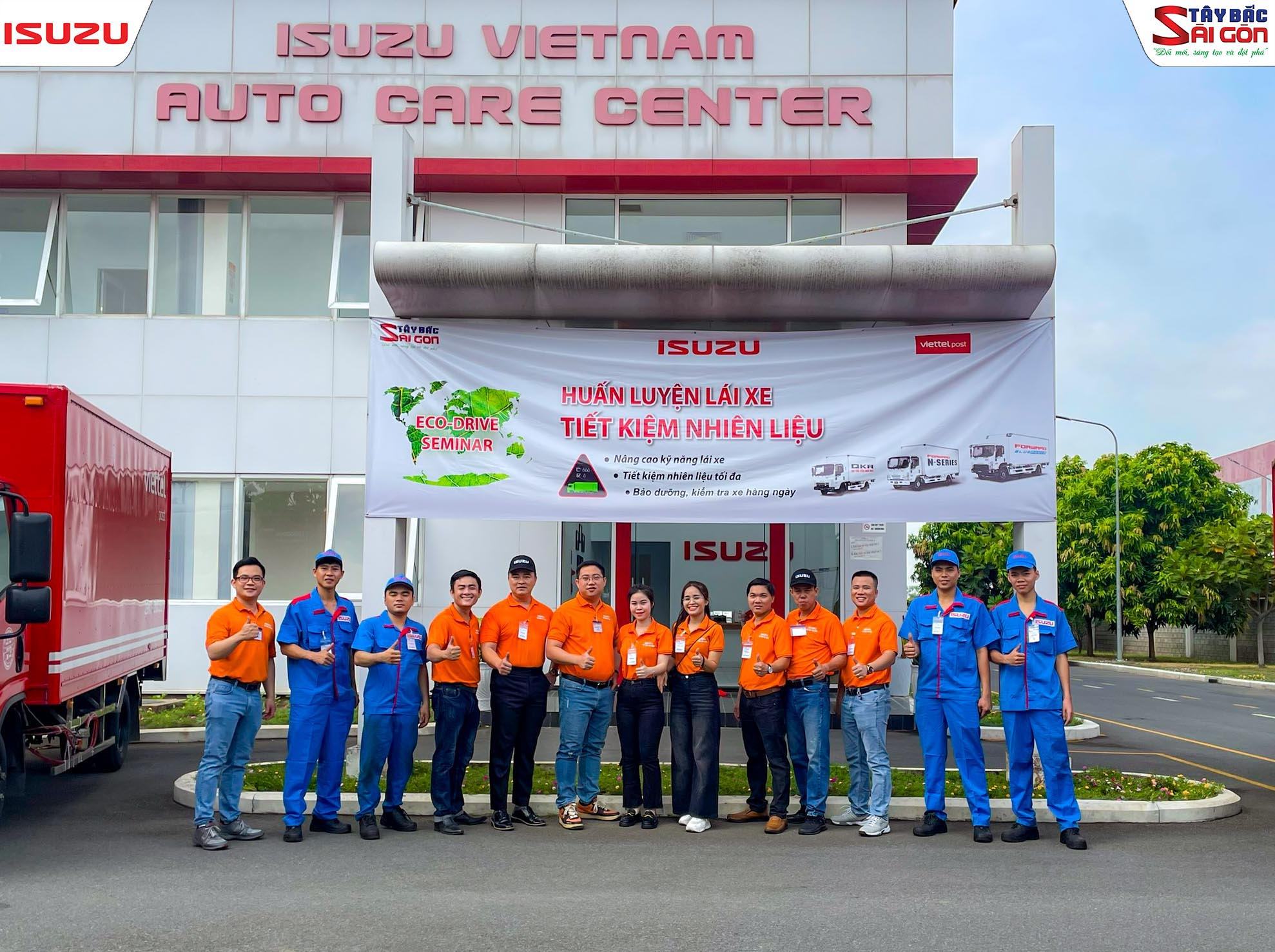 Sự kiện Huấn luyện lái xe An toàn - Tiết kiệm nhiên liệu - Viettel Post
