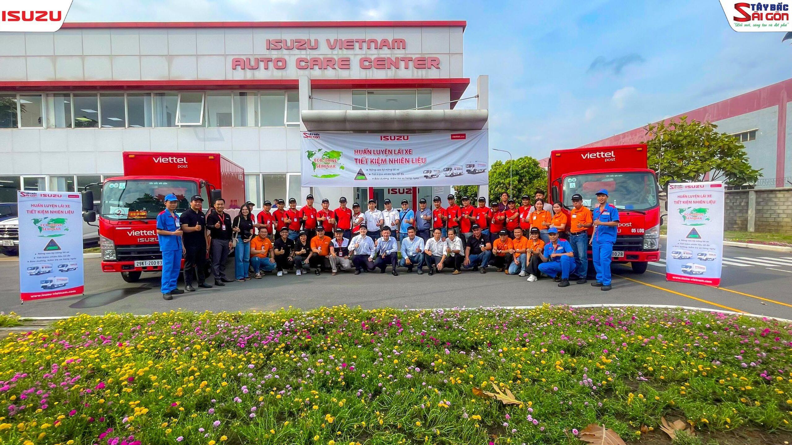 Sự kiện Huấn luyện lái xe An toàn - Tiết kiệm nhiên liệu - Viettel Post