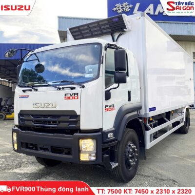 Xe Tải Isuzu FVR900 7.5 Tấn Thùng Đông Lạnh