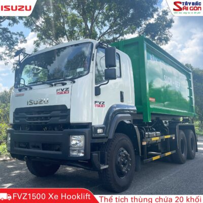 Xe Tải Isuzu FVZ1500 20 khối Hooklift