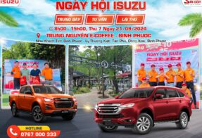 Sự kiện lái thử xe Isuzu: Trải nghiệm thực tế và nhận quà hấp dẫn