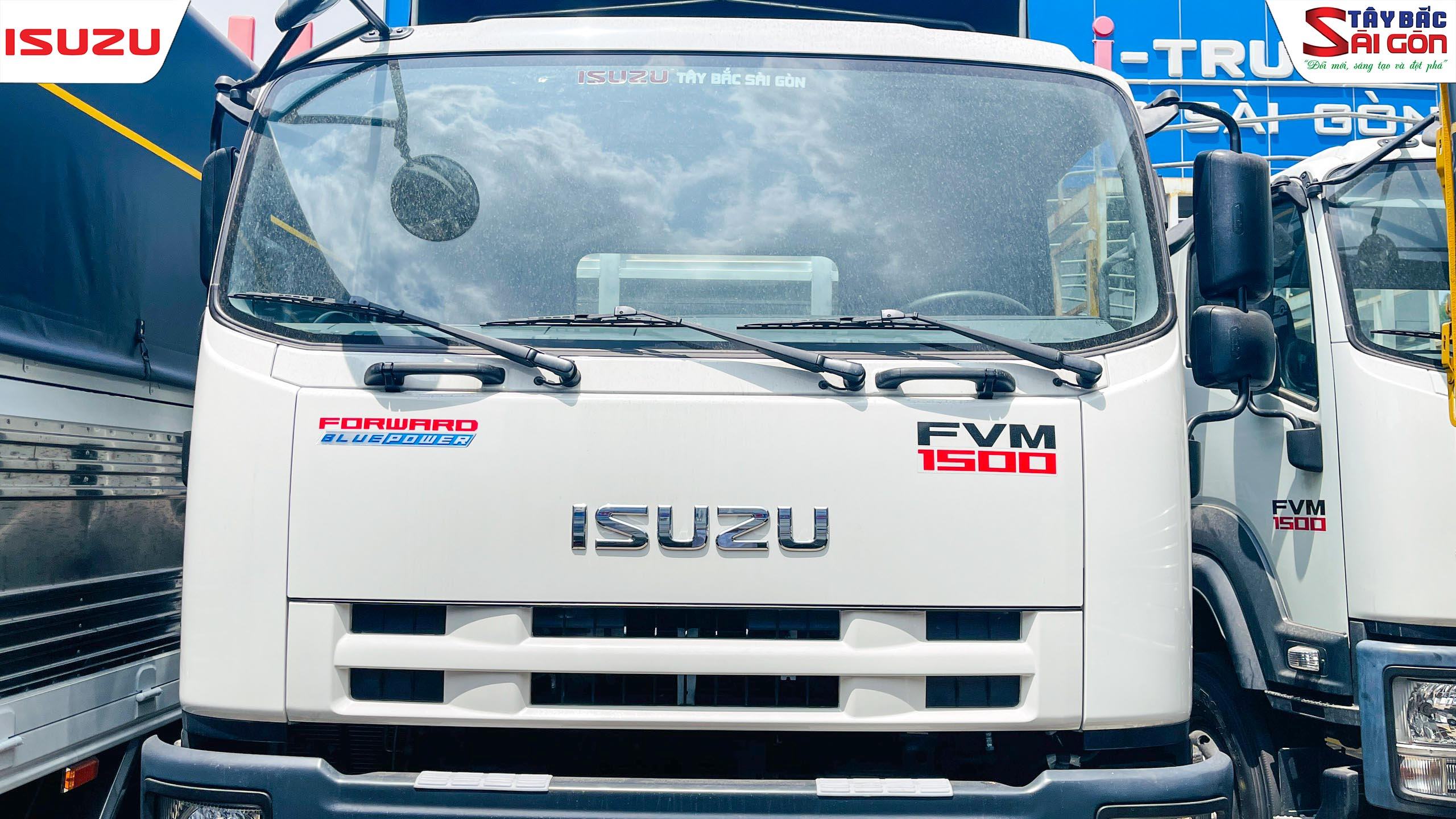 [Đã bán] Xe Tải Isuzu FVM1500 15 Tấn Thùng Mui Bạt (Xe cũ)