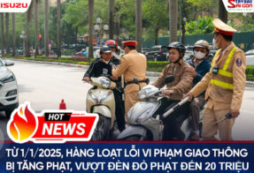 Tăng mức xử phạt vi phạm giao thông từ ngày 1/1/2025, ô tô vượt đèn dỏ bị phạt đến 20 triệu