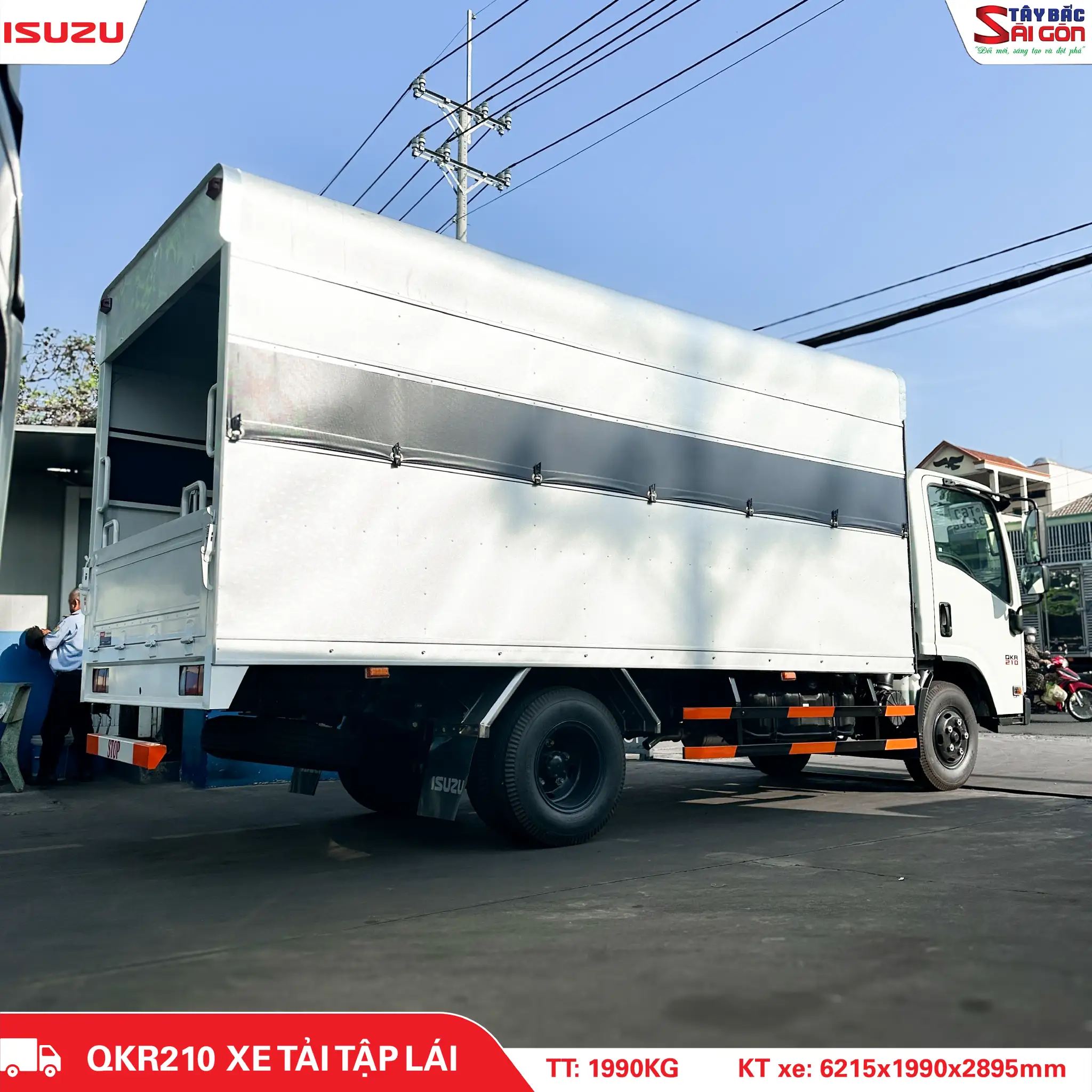 Xe tải tập lái bằng C1