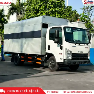 QKR210 thùng tập lái – Xe tải tập lái hạng GPLX C1