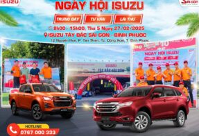 Lái thử xe với Ngày hội ISUZU – Lái thử thả ga, nhận quà cực đã!