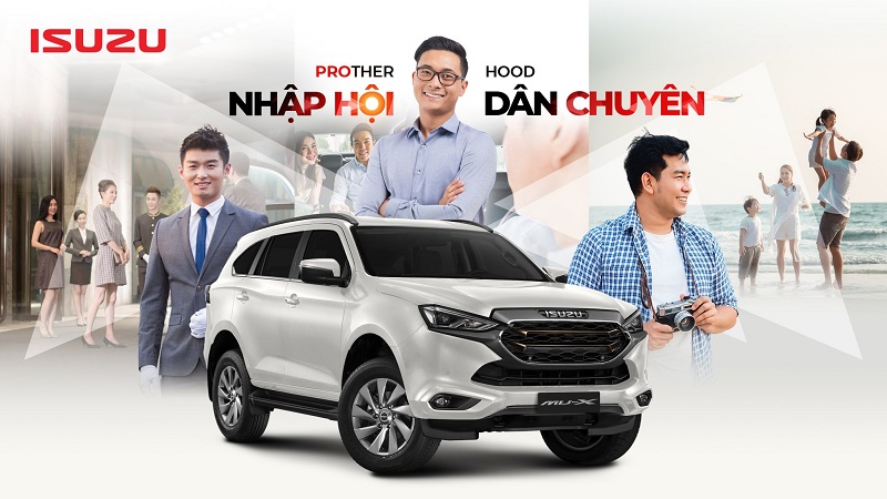 Cùng ISUZU mu-X "Nhập hội dân chuyên"