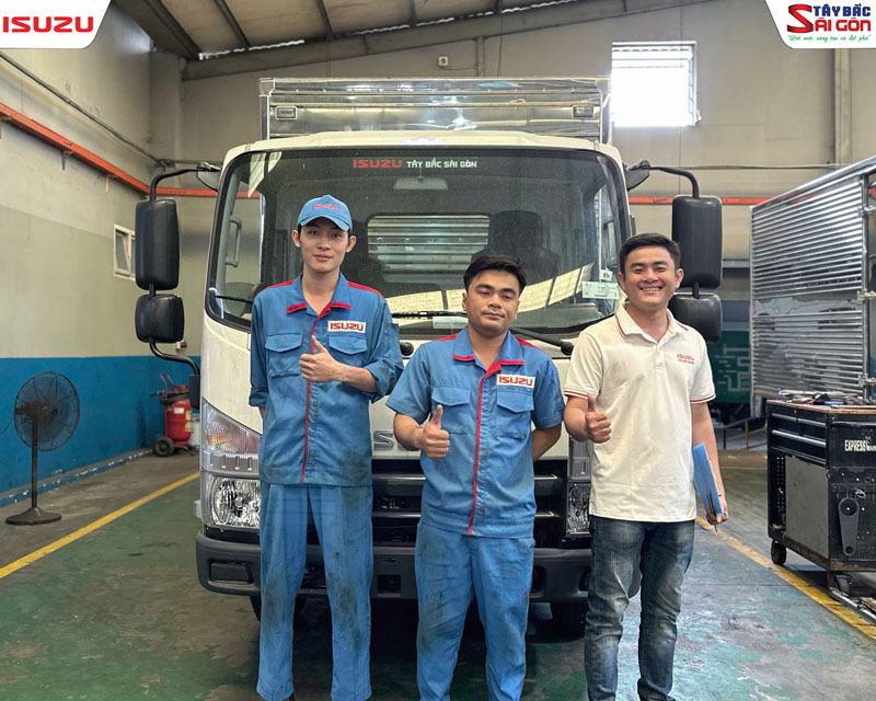 Hội thi tay nghề nội bộ Kỹ Thuật Viên ISUZU Tây Bắc Sài Gòn