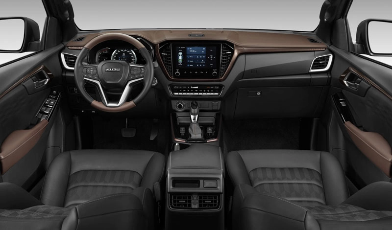 Nội thất ISUZU D-Max 2024