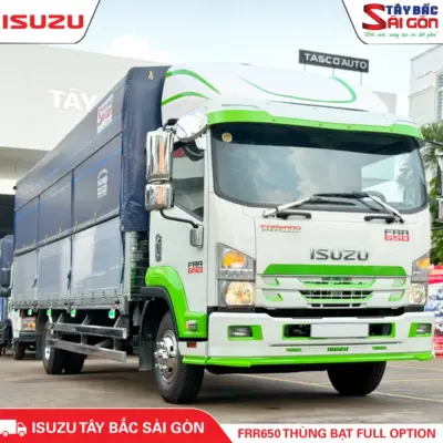 FRR650 THÙNG BẠT FULL OPTION – XE TẢI 6.4 TẤN