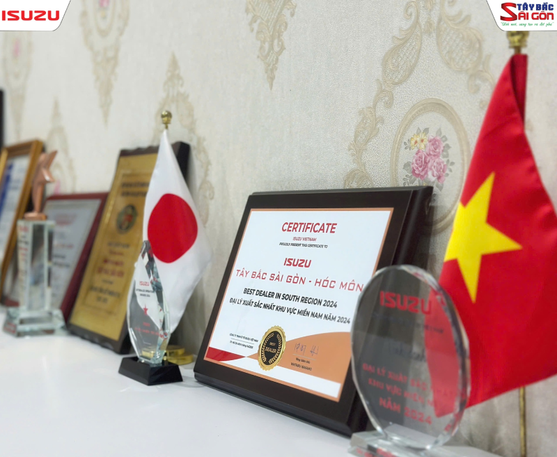 ISUZU Tây Bắc Sài Gòn đại lý ISUZU xuất sắc nhất miền Nam