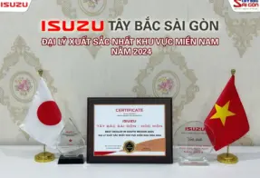 VINH DANH: ĐẠI LÝ ISUZU XUẤT SẮC NHẤT NIỀM NAM 2024 – ISUZU TÂY BẮC SÀI GÒN