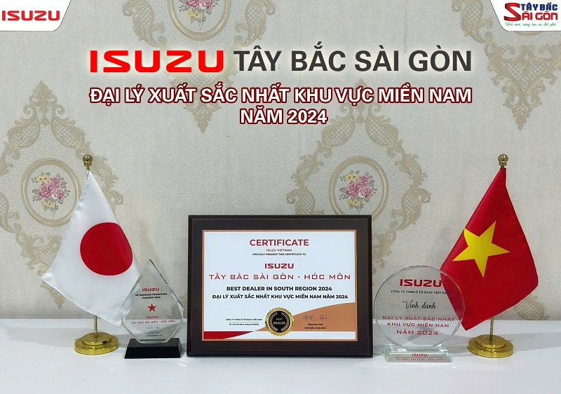 Khen thưởng đại lý ISUZU Tây Bắc Sài Gòn