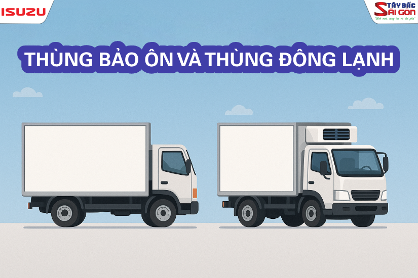 Thùng bảo ôn và thùng đông lạnh