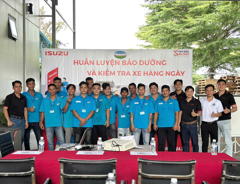 Tri ân Cty Vận tải Quang Tường cùng ISUZU Tây Bắc Sài Gòn