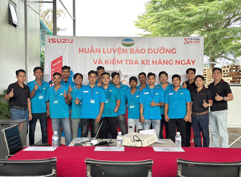 Tri ân Cty Vận tải Quang Tường cùng ISUZU Tây Bắc Sài Gòn