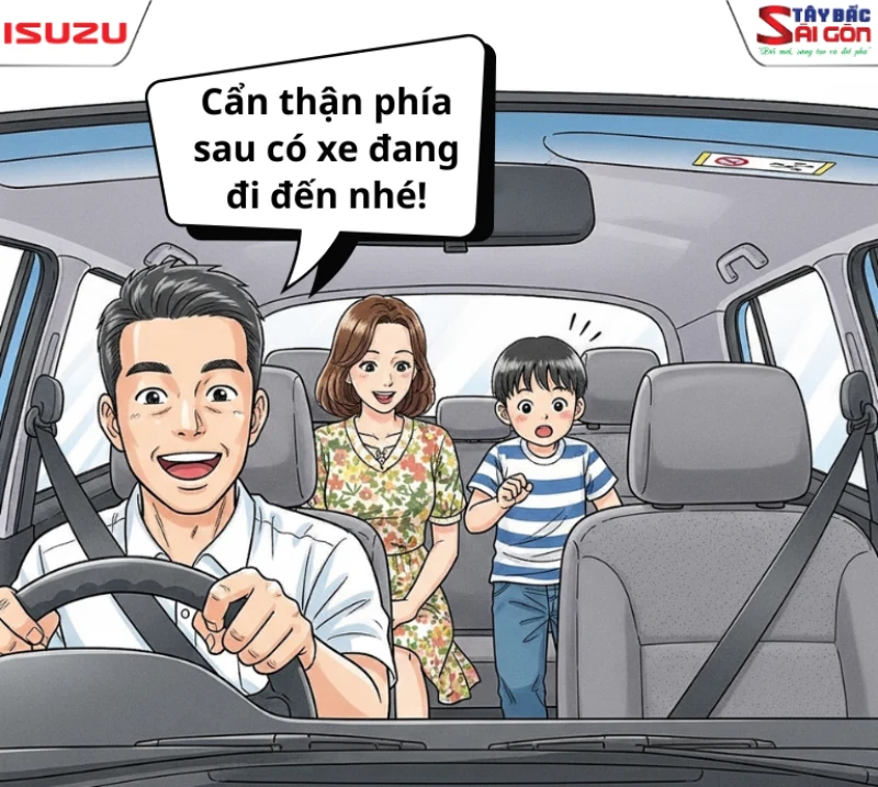 Tài xế cần nhắc nhở hành khách khi họ sắp mở cửa xe