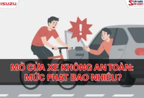 Lỗi mở cửa xe gây tai nạn bị phạt bao nhiêu? Mức phạt mới nhất 2025 theo Nghị Định 168