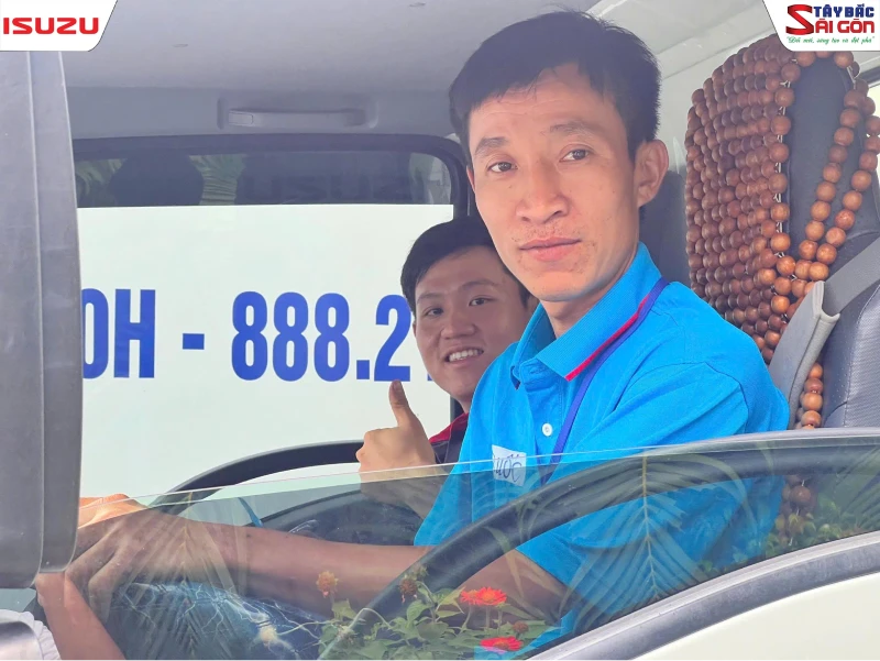 Hình ảnh tại buổi huấn luyện lái xe tiết kiệm nhiên liệu