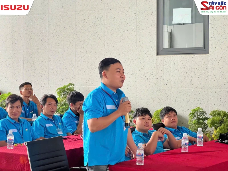 Hình ảnh tại buổi huấn luyện