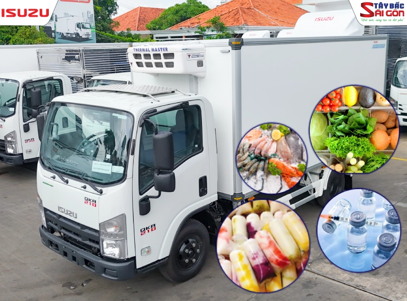 Một số ứng dụng của xe tải lạnh