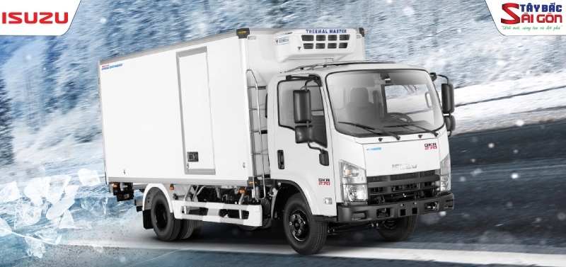 Xe đông lạnh ISUZU - Giải pháp vận tải hiệu quả hàng thực phẩm