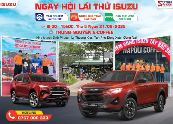 Sự kiện lái thử xe ISUZU
