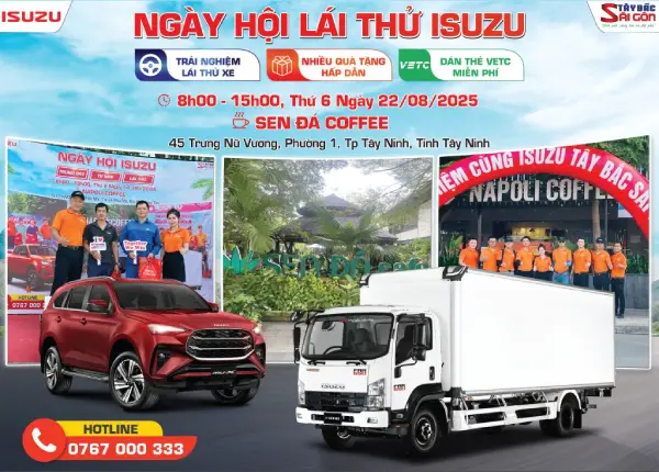 Sự kiện lái thử xe ISUZU