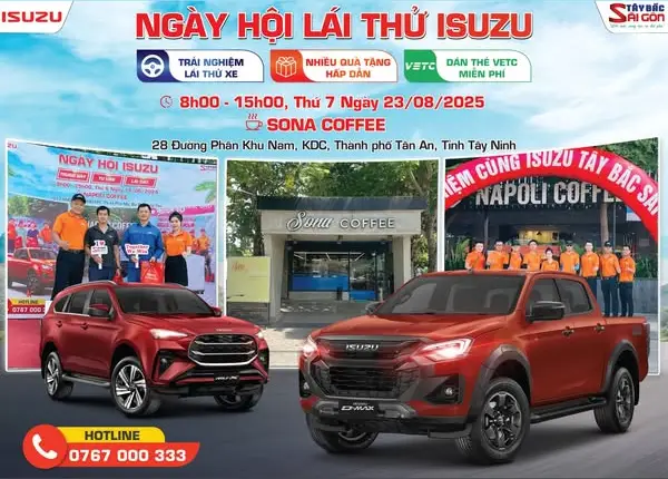 Sự kiện lái thử xe ISUZU