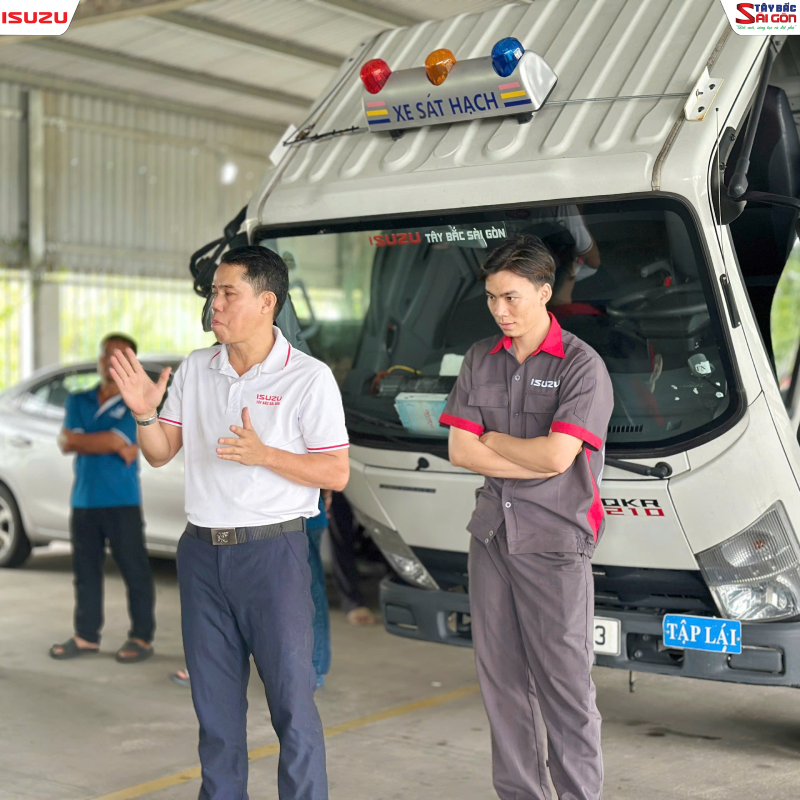 Thực hành trong buổi huấn luyện