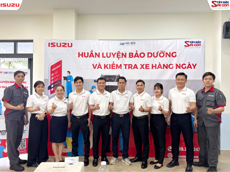 Đội ngũ ISUZU Tây Bắc Sài Gòn