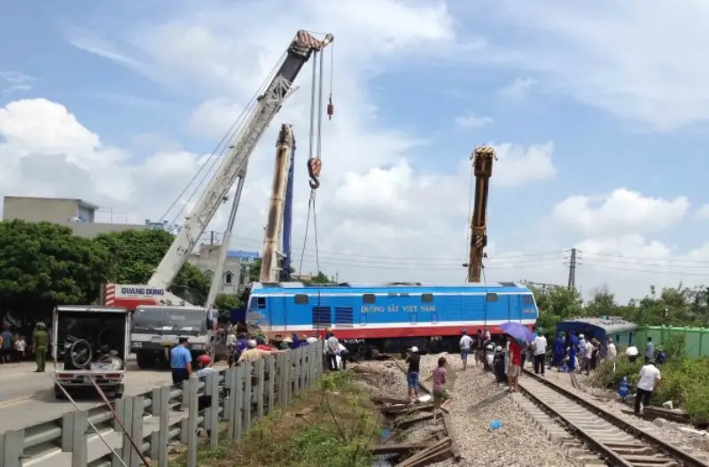 Hằng năm có nhiều vụ tai nạn tại nơi giao nhau với đường sắt