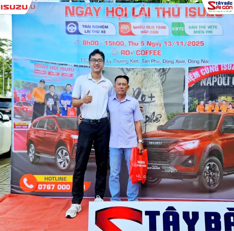Sự kiện lái thử xe ISUZU