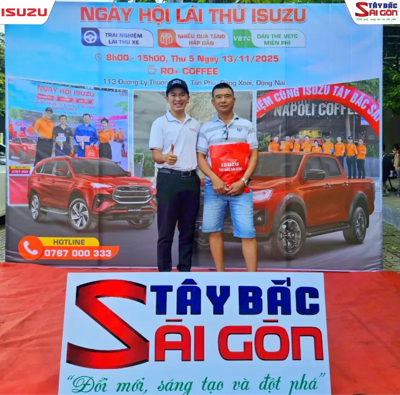 Sự kiện lái thử xe ISUZU