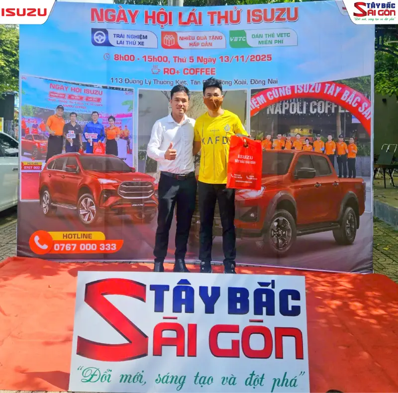 Sự kiện lái thử xe ISUZU
