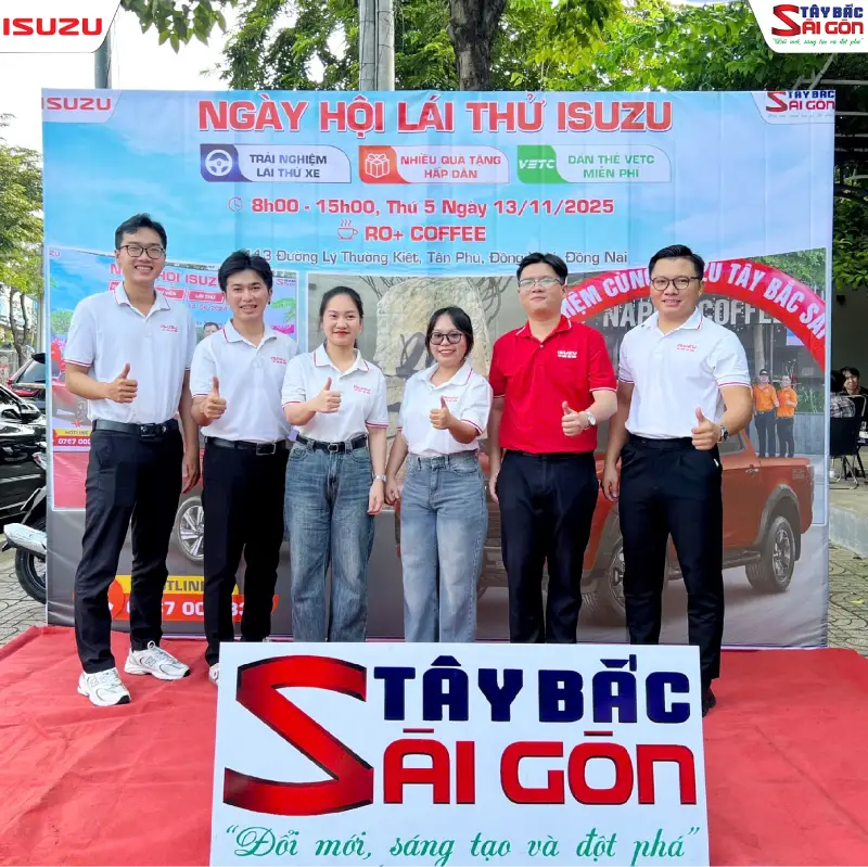 Sự kiện lái thử xe ISUZU