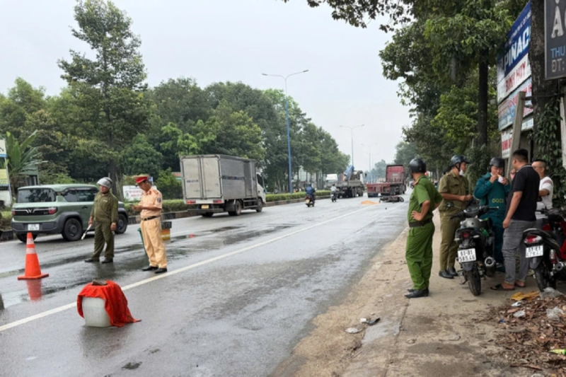 Tuyến đường Mỹ Phước - Tân Vạn thường xuyên xảy ra nhiều tai nạn thương tâm