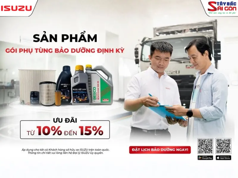 Gói phụ tùng bảo dưỡng định kỳ